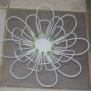 EUC, Green & White Flower Wall Hanging Decor
